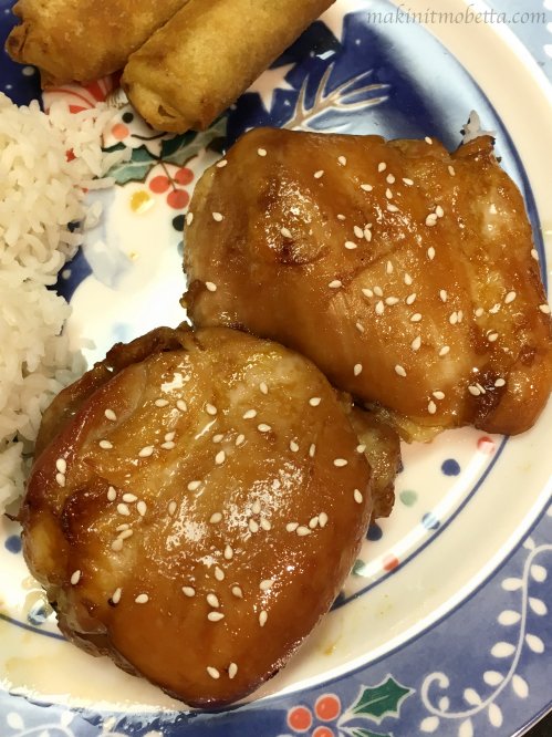 Baked Sesame Chicken